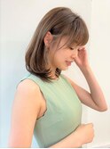 【Merryland自由が丘】クリアベージュのワンカールミディ