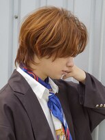 アイトーキョー 渋谷(AI TOKYO)&nbsp;波巻きハイライトマッシュパーマウルフ[渋谷駅]