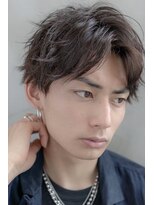 オースティン 調布アミックス(AUSTIN)&nbsp;ツイストパーマ七三オールバックマッシュウルフスリークショート