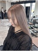 くすみピンクミルクティー