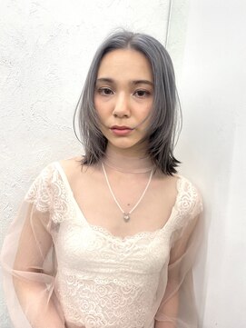 レコ 渋谷(LECO) フェイスレイヤー×ホワイトシルバーフェイスフレーミングカラー