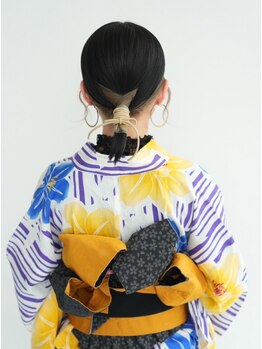 ユーシャンボール(U-CHAMBORD)の写真/【寝屋川市/星田駅バス5分】ヘアセット＋着付けが同時に叶う♪様々なご要望に合わせて対応可能です◎