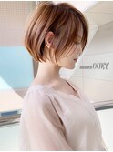 ショートボブ髪型20代30代40代50代前髪あり前髪なし面長丸顔小林