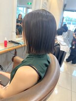 ネオリーブアイム 横浜西口店(Neolive aim)&nbsp;切りっぱなしボブシークレットハイライト イメチェン【横浜】k