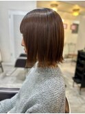大人可愛い20代30代40代◎切りっぱなしボブ