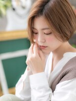 カバーヘア ブリス 北浦和(COVER HAIR bliss)&nbsp;■似合わせカットアシンメトリーかきあげボブ51-2北浦和20代30代