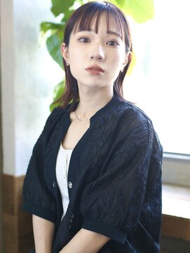 バース(BIRTH) 天神【BIRTH】こなれミディイメチェン前髪暖色カラー20代30代 9