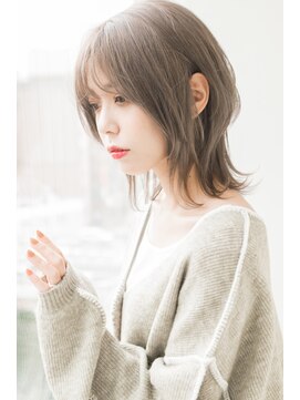 エレノア 自由が丘ANNEX(Eleanor) 【ナチュラル質感♪】グレー系カラー×ウルフカット