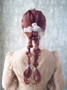 ヘアーデザイン アンジェロ インアルト(Hair Design Angelo In alto) ツインポニー