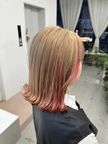 リル(re'll)&nbsp;《花屋併設》デザインカラー［酸性ストレート/ヘアセット］