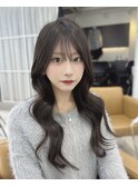 韓国ヘア/エギョモリ/前髪/顔周り/小顔カット/似合わせ