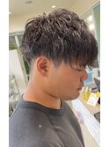 お手入れ簡単ナチュラルパーマ