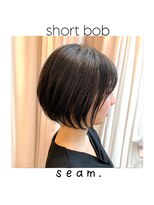 シーム(seam.)&nbsp;簡単スタイリング小顔ボブ◎どんな髪質・毛量・年齢もOK！