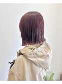 ボブ ×  ローズカラー