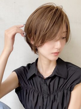 ロンドエニカ 大宮(Lond enika) ショート/ハイライトカラー/白髪/白髪ぼかし/くびれヘア/☆6