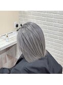 シルバー/ホワイト/グレー/ケアブリーチ/髪質改善/U24/学割