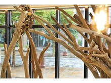 ラグヘアーワークス(LAG HAIR WORKS)の雰囲気(木のぬくもりを感じる開放的で落ち着く空間です♪)