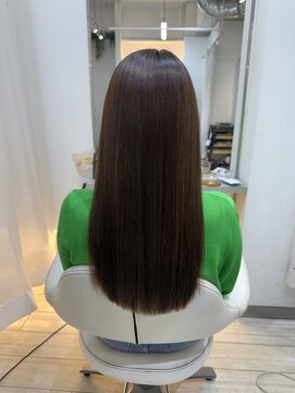 【髪質改善カラー】美髪トリートメント＋カット＋カラー