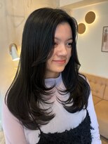 ラヴィズム 名駅店(LUVISM)&nbsp;レイヤーカット/顔周りレイヤー/韓国ヘア/ハイレイヤー/yuria