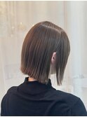 透明感グレージュカラー