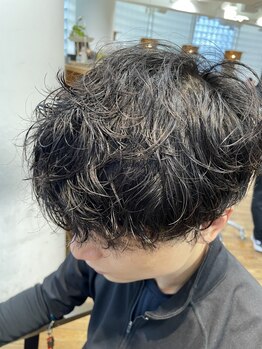 クラップス 金沢文庫店(CLAPS)の写真/メンズパーマも◎髪質/クセを見極めたメンズカットで[似合う][スタイリング楽々再現性◎]な旬髪に!金沢文庫