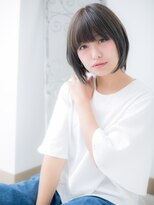 アルバハナレ 横浜(αlba HANARE)&nbsp;関内/髪質改善/似合わせカット!ダークグレー×ハッシュカットo