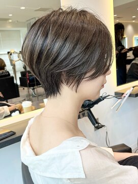 バンプ ギンザ(BUMP GINZA) 40代50代ショートボブ銀座ひし形大人かっこいい前髪なしE