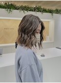 髪質改善トリートメント 白髪ぼかしハイライト 子供カットも