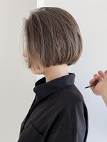 スーク(Suq.)&nbsp;ハイライトカラー(白髪ぼかし可)×ボブ