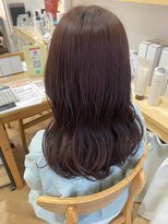 メルク ユニ(merc.uni)&nbsp;12.26 やわらかさとツヤ感◎大人ピンクブラウンカラー