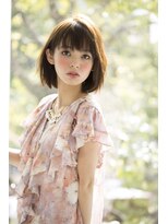 ベイルーム(BAYROOM by HONEY omotesando) 【BAYROOM横浜】重め前髪×大人かわいいナチュラルショート