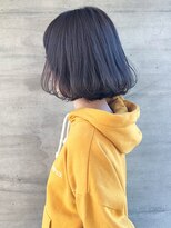 ヘアースタジオ アール(Hair Studio R) 透明感と艶で柔らか♪アッシュカラー×顎ラインボブ