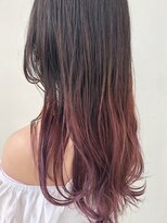 ジーナ 銀座中央通り(Zina)&nbsp;【Zina】セシルカットフリンジウェーブ×フォギーベージュ