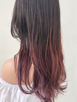 ジーナ 銀座中央通り(Zina) 【Zina】セシルカットフリンジウェーブ×フォギーベージュ