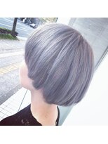 ジプソ(Gypso Hair salon)&nbsp;ハイトーン×マッシュショートボブ