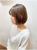 前下がりボブ