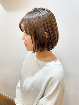 ロレ バトヘアー 下北沢(lore bat.hair) 前下がりボブ