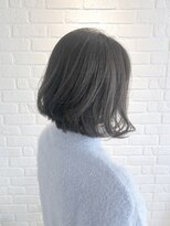 デイジー インデックスヘア 大島店(DAISY index hair)&nbsp;ミントベージュ　前髪なしショート　マロンベージュ