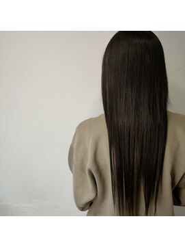 プルエクステのお店ネクスト(NEXT) #グレージュ #ハイトーンカラー #ヘアカラー #ハイトーン #暗髪