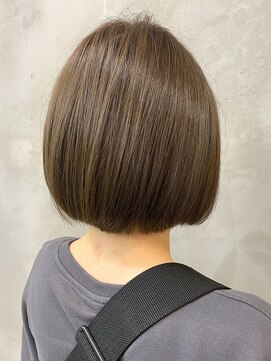 トランクス 那覇(TORANK'S) TORANK’S 那覇/小顔/オリーブカラー/セミウェットウェーブ