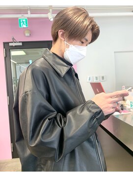 ディーカヘアーセンダイ(Di KA HAIR sendai) beige/ベージュ/ハイトーン/メンズカラー/メンズハイトーン