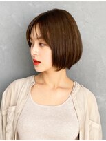 アイニー(ainee)&nbsp;前下がりミニボブ,ショートボブ,丸みショート