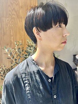 ワール(whirl.) 水平マッシュショート☆20代30代40代髪質改善