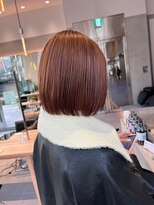 ガリカ 横浜(Gallica)&nbsp;【後藤嵩広】ぱっつんボブxチェリーピンク/暖色系カラー<横浜>