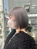 マザー(MOTHER)&nbsp;ダブルカラーホワイトベージュカラーケアブリーチハイトーン韓国