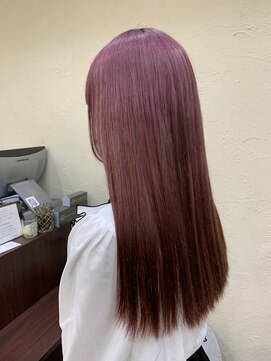 インデックスヘアーユー 錦糸町店(in'dex hair - U) カシスピンク［錦糸町/ダブルカラー/ケアブリーチ/カラー］