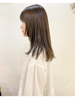 ロレ バトヘアー 下北沢(lore bat.hair)&nbsp;透明感と軽さたっぷりのレイヤーロングヘア