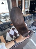リベルテ銀座　大人ココアブラウン×髪質改善