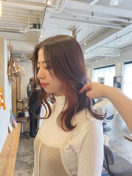 トラ バイ プティパ(Tora by petit pas) イヤリングカラー♪コーラルピンク