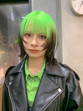 テトヘアー(teto hair) ボブウルフ、ウルフカット、フェイスレイヤー、顔周りウルフ